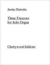 Three Frescoes for Solo Organ Organ sheet music cover